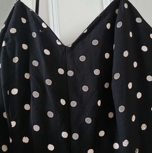 Roberta polka dot dress